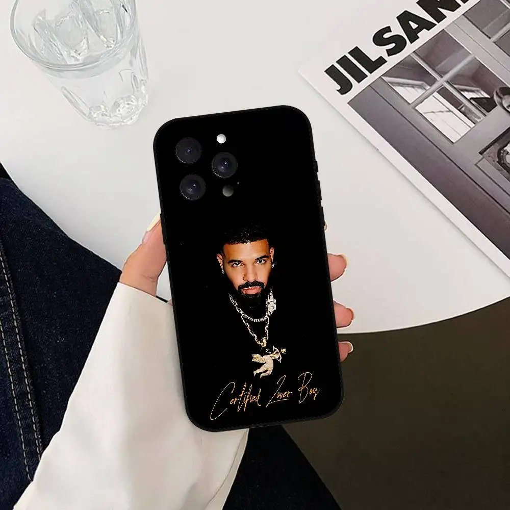 Rapper D-Drake Handyhülle für iPhone 17 16 15 11 12 14 13 Pro Max Mini X XS XR 7 Plus 17E Air Stoßfeste Silikonhülle Fundas – Detail 2