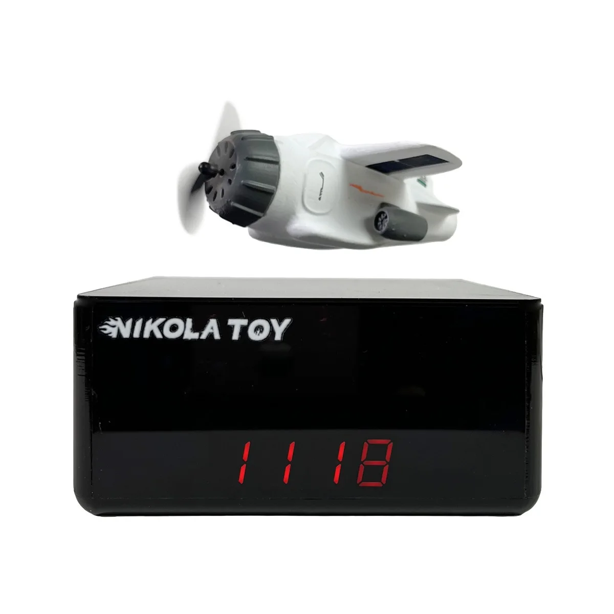 

Suspension Small Airplane Electronic Clock Ornament Indoor Decoration Clock