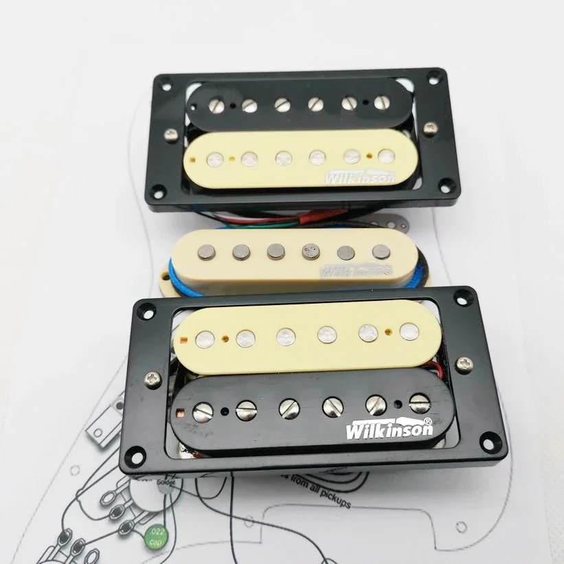 WVH Alnico5 Pickups Zebra SSH Humbucker Eleciric Guitar Pickups