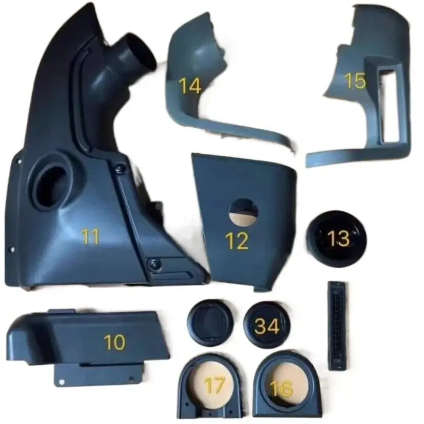 

For Cat Caterpillar 320d 324d 329d 336d Cab Instrument Panel Interior Trim Panel Excavator Accessories Digger Digging