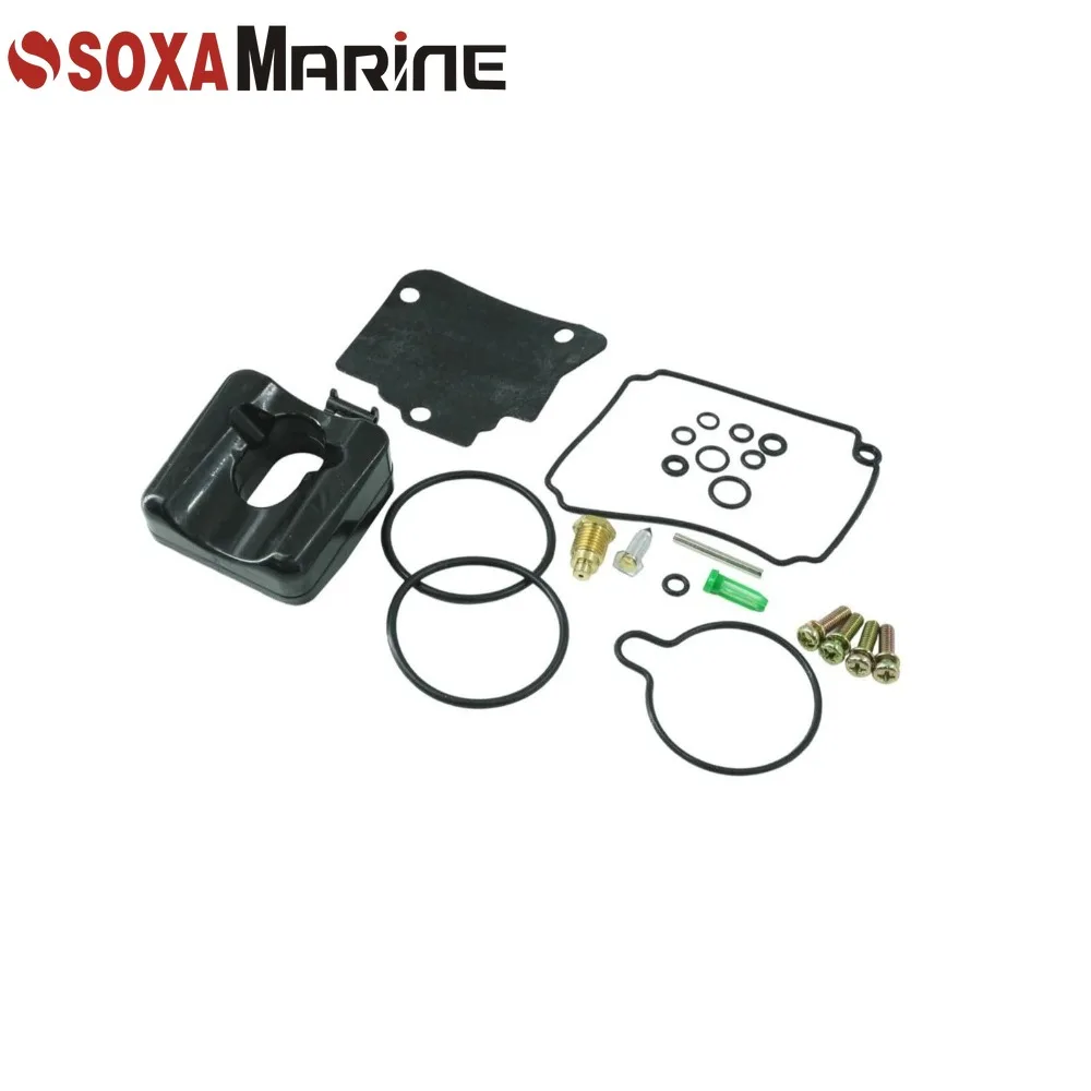 Carburetor Rebuild Kit Fits Yamaha Outboard Engine F75 F80 F90 F100 67F-W0093-00-00 67F-W0093-01-00 for Mercury 804346T1 804346T