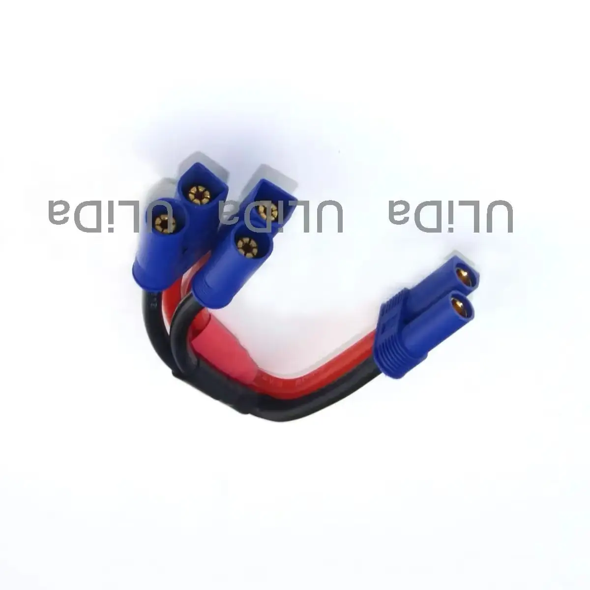 

Параллельный адаптер EC5 (2 штекера/1 гнездо) для аккумулятора Lipo с проводом 10 см 12awg Y для радиоуправляемого автомобиля FPV Квадрокоптер Дрон БПЛА Лодка