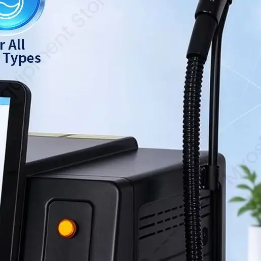 ortable Diode Laser Hair Removal Machine 755/808/810/830/940/1064nm 10 Bars FAC Ice Cooling 60 Million Shots Dual Screen Profess