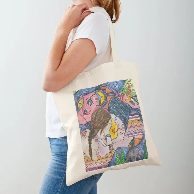 

A Source of Strength Tote Bag eco pack canvas tote custom Customizable