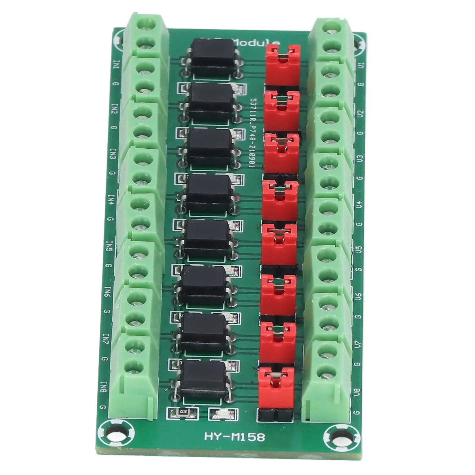Optocoupler Isolation Board 8 Channel Driver Photoelectric Isolated Module 817 3.6‑30V