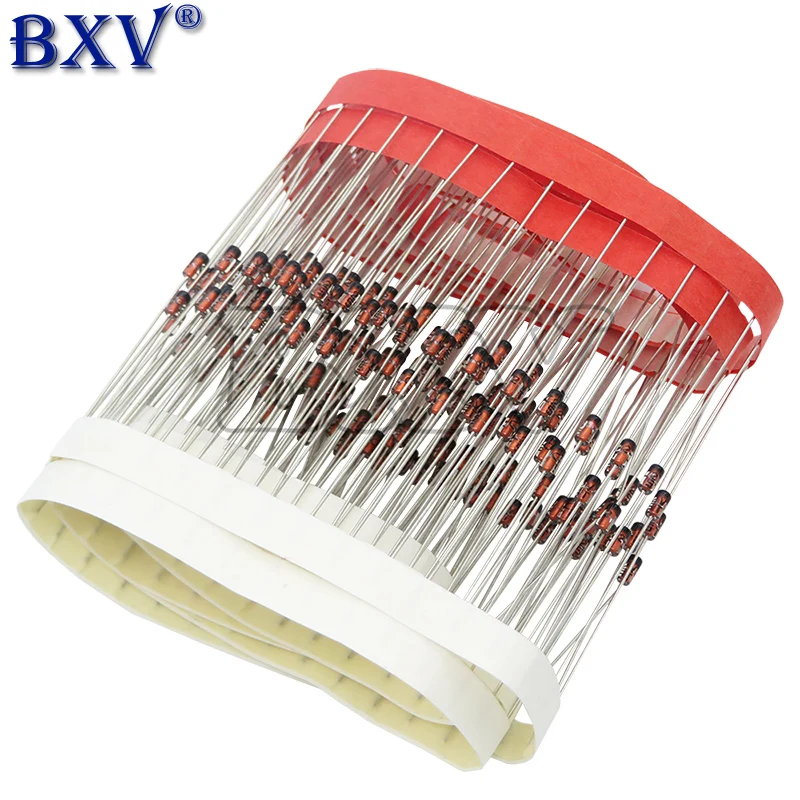 100PCS/LOT 1N60 DO-7 1N60P DO-35 Schottky Germanium Diode TV Radio FM Detection