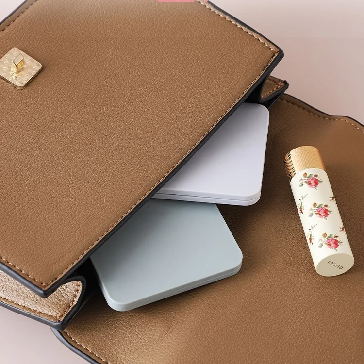 Foldable Makeup Mirror Portable Double-Sided Mirror Student Dormitory Desktop Small Gift Wholesale