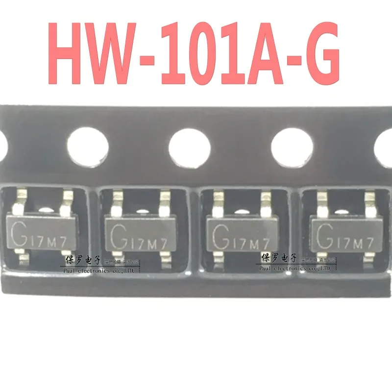 50Pcs/HW-101A-H HW101A C/D/E/F/G SMD Linear High Sensitivity Indium Antimonide Hall Sensor