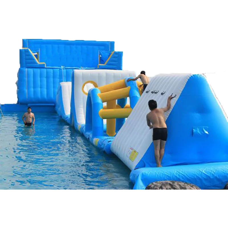 Commercial outdoor giant inflatable floating water park Large Inflatable Water Park Can Be Customized In Size