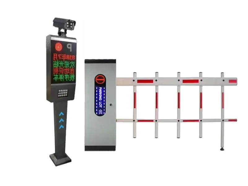 Hot automatic car parking system traffic barrier boom gate  lpr camera license plate recognition parking system