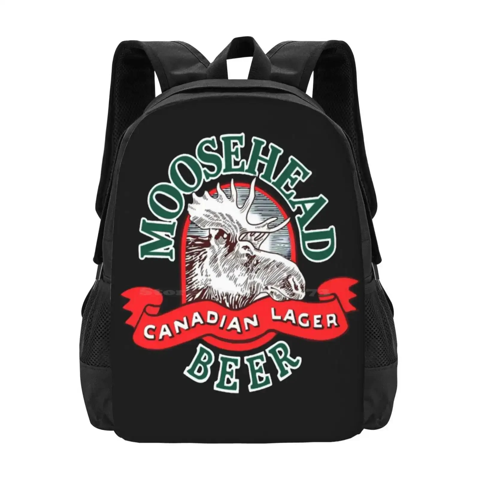 

Moosehead-Beer Mens Cool Canadian Lager T-Shirt Hot Sale Schoolbag Backpack Fashion Bags Moosehead Beer Mens Cool Canadian Lager