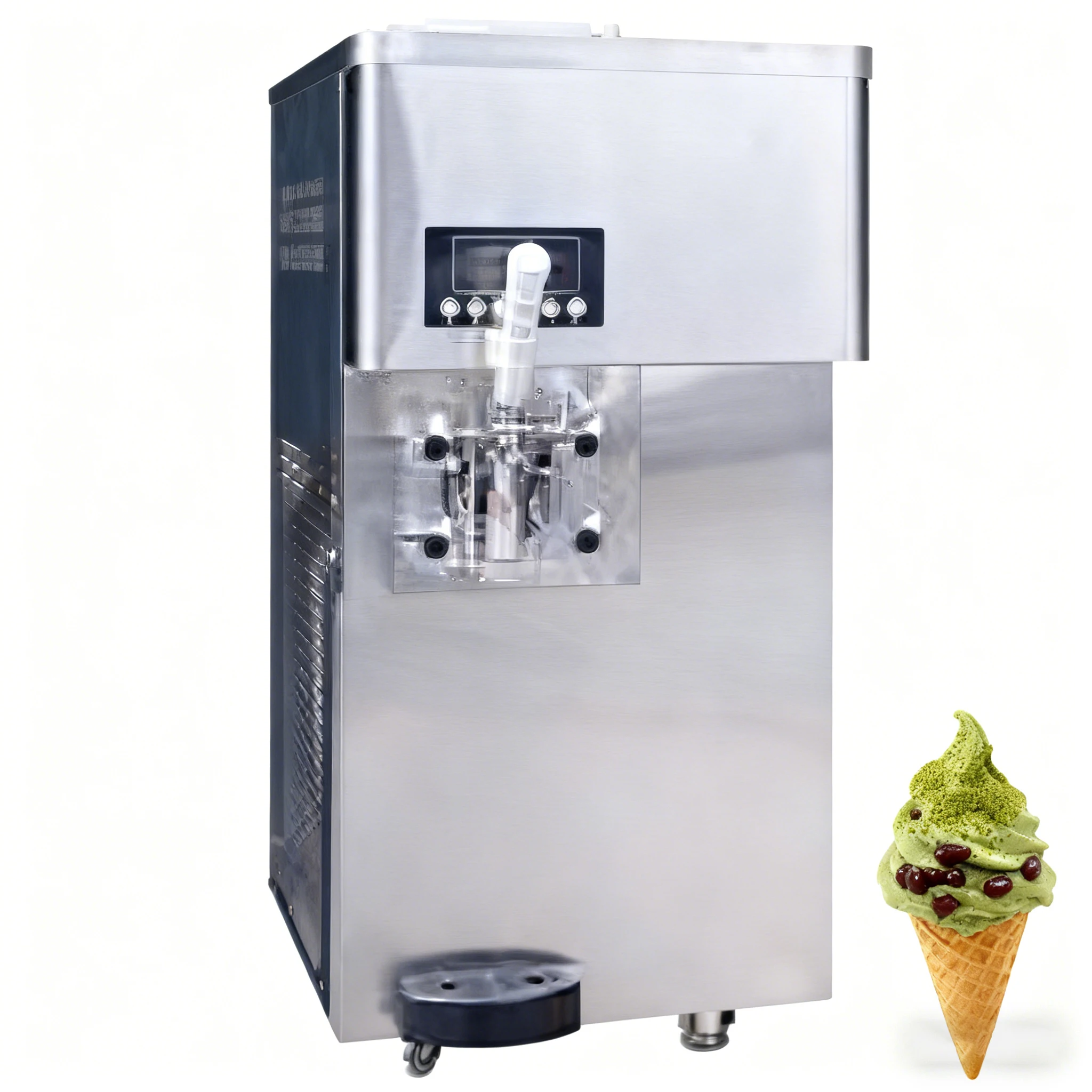 Ice Cream Machine The Best  Maker Cream Ice Making Machine Efficient Output 37L/H For Ice Cream Shop Use New Design