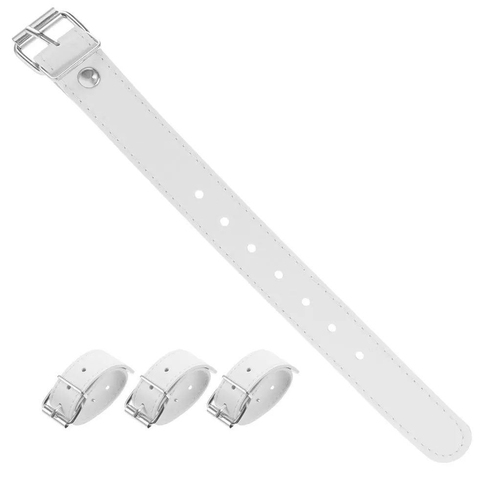 4Pcs Kids Bike Basket Straps PU Adjustable Front Bicycle Basket Belts for Girls Cycling Accessories Riding Kids Bike Accessories