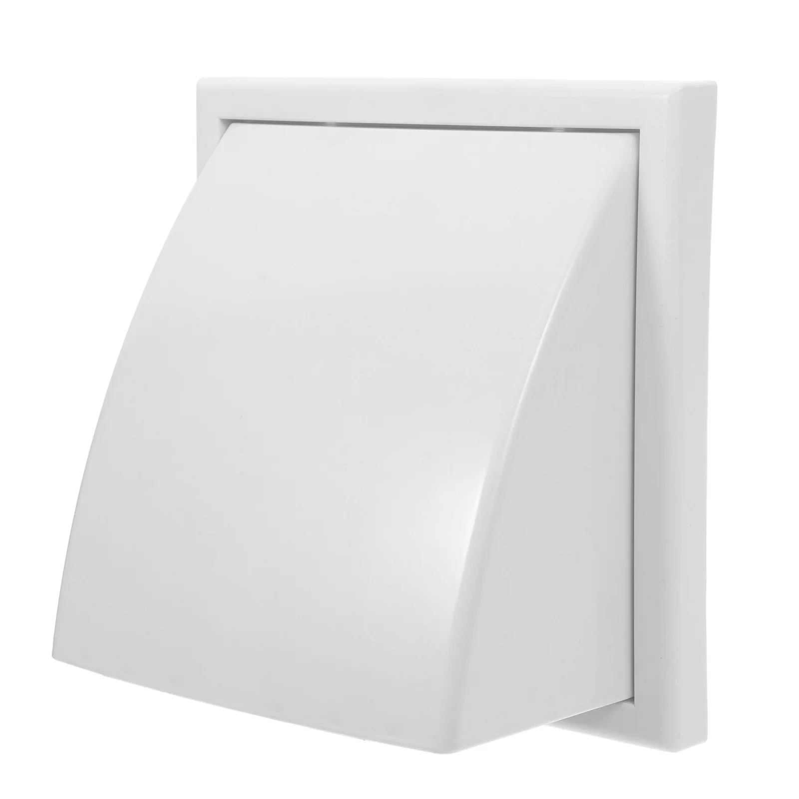 

Wall Vent Duct Cover ABS Plastic Anti Wind Rain Kitchen Bathroom Exhaust Trickle Vents Hood Duct Deflector