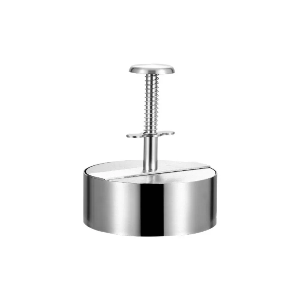 Durable Stainless Steel Burger Press Non Stick Round Patty Making Mold Kitchen Tool 8/10/12 cm Meat Patty Press Kitchen Use