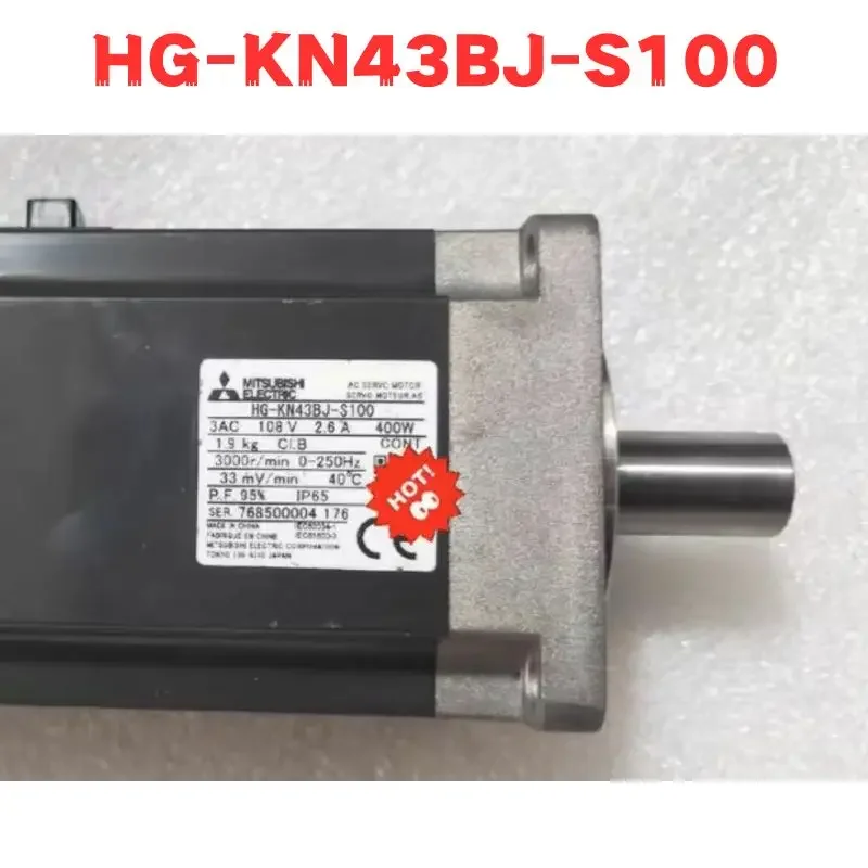 Used HG-KN43BJ-S100 HG KN43BJ S100 Servo Motor Tested OK