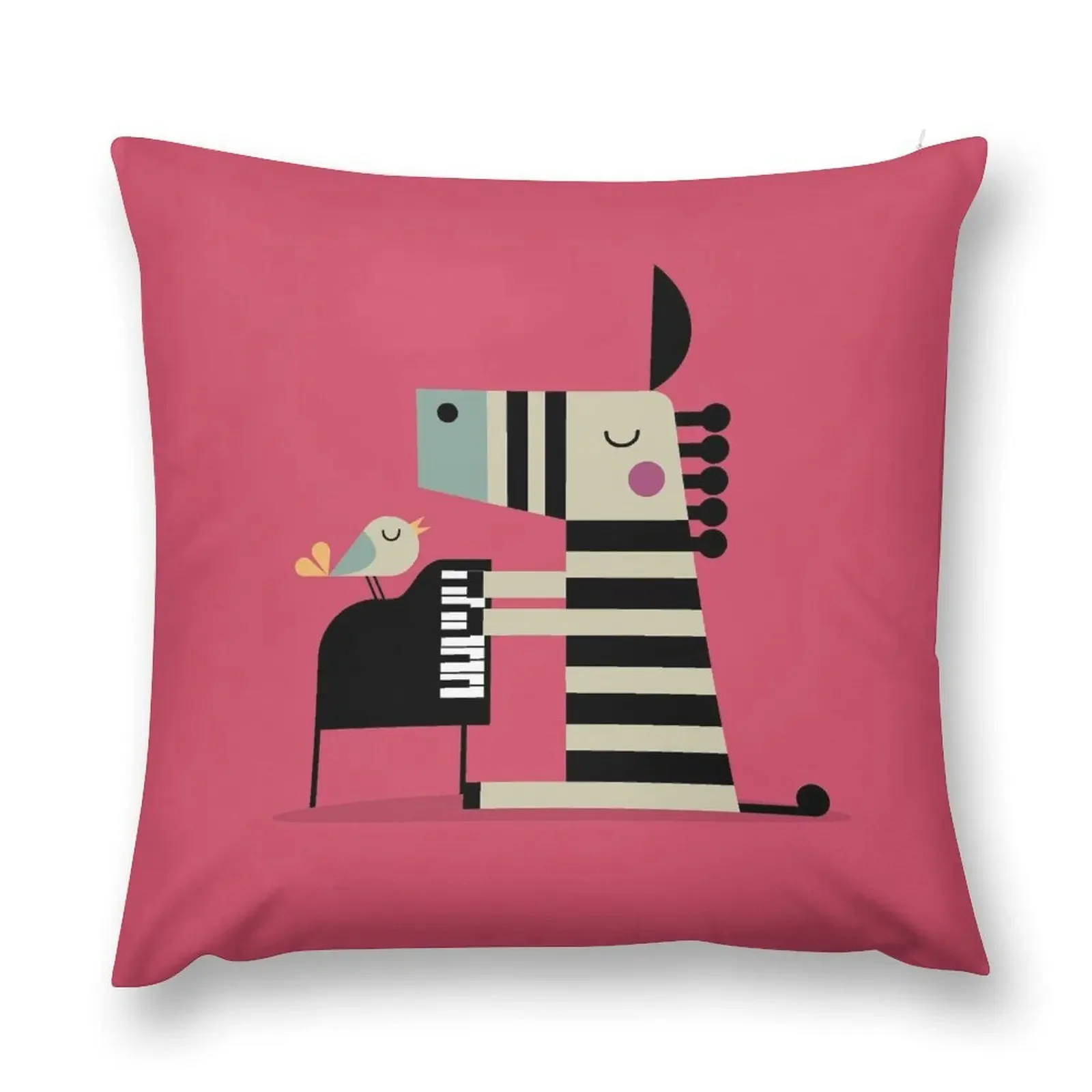 

Music Zebra Throw Pillow Pillow Cases Decorative Sofa Cushion Cover pillow