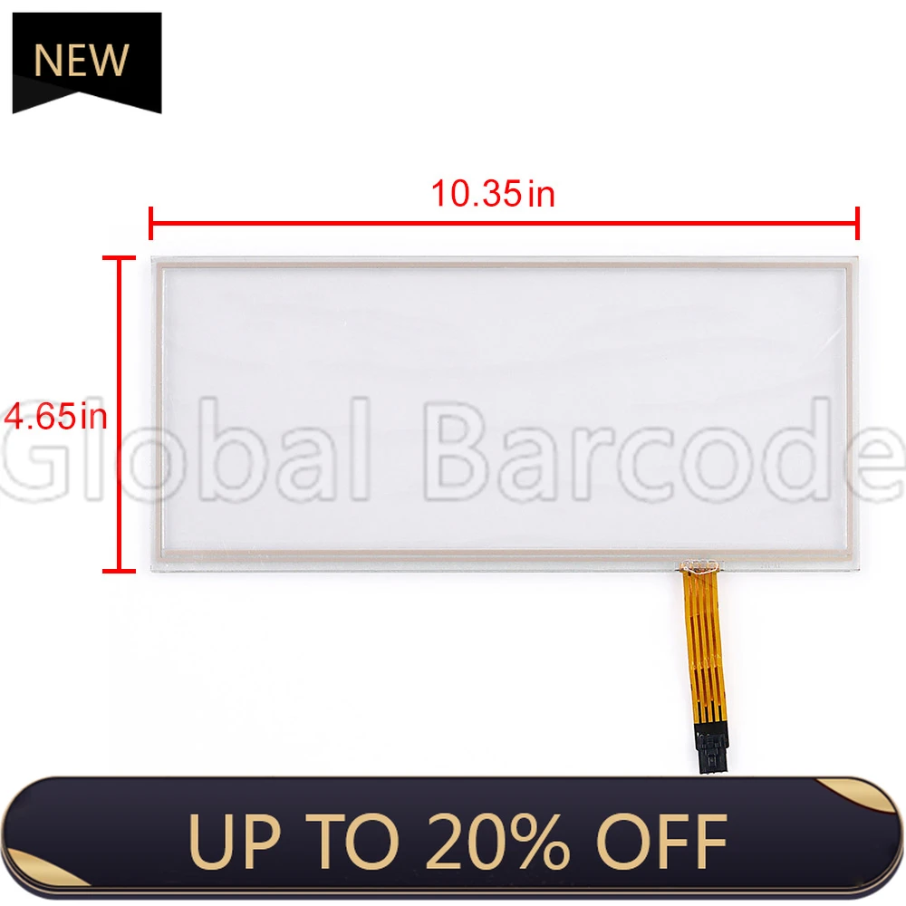 

Brand New TOUCH SCREEN (Digitizer) for Motorola Symbol VC5090 (Half Size) Free Shipping