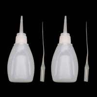 2PCS For Henglong 1/16 RC Tank Model Tracked Tractor Smoke Generator Liquid Oil 20ml Plastic Bottle Smoking Gearbox Fuel