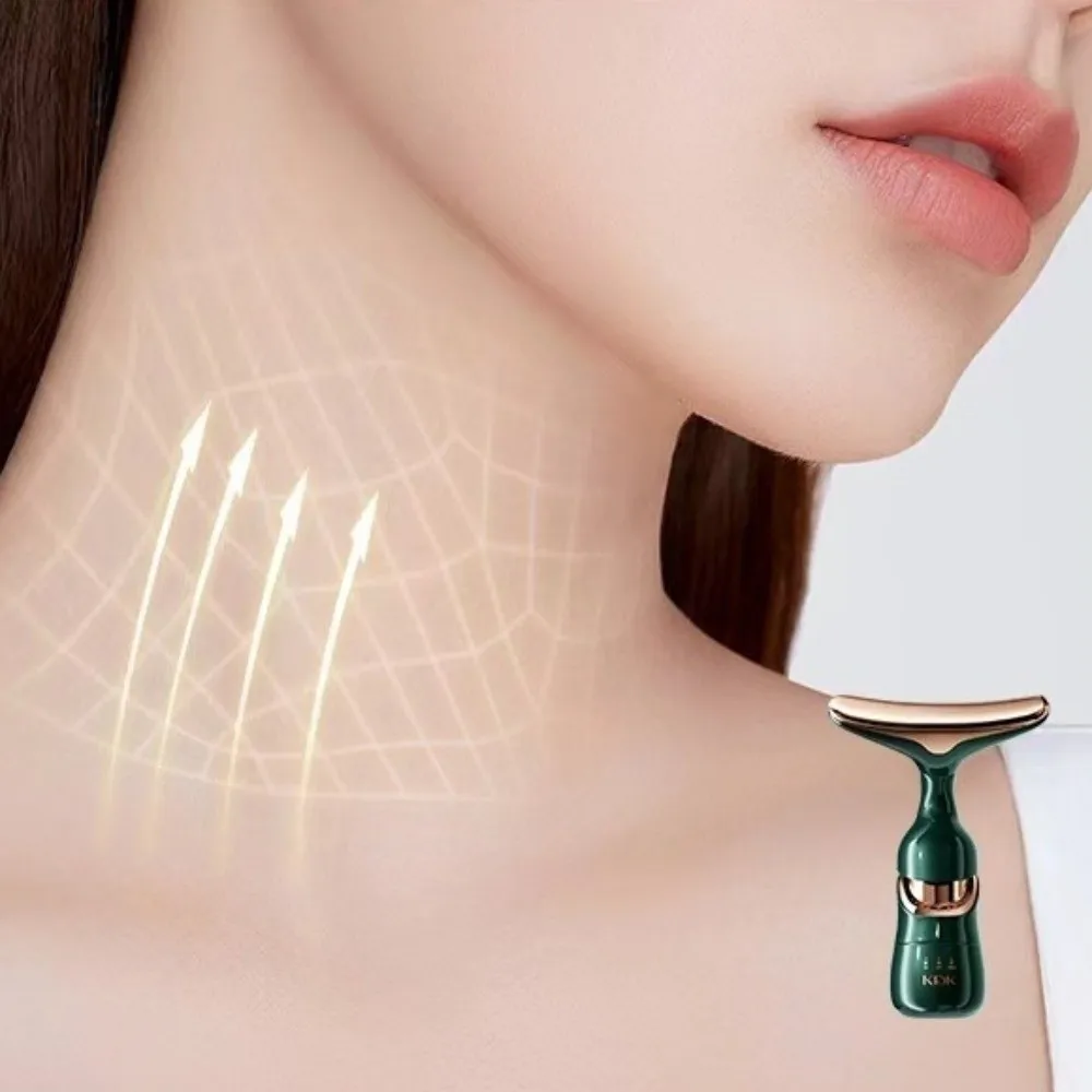 Plastic gezichtsliftapparaat 3-in-1 nekverzorging Schoonheidsinstrument Oogmassage Huidverjonging Nek Gezichtsmassager Gezichtsmassage