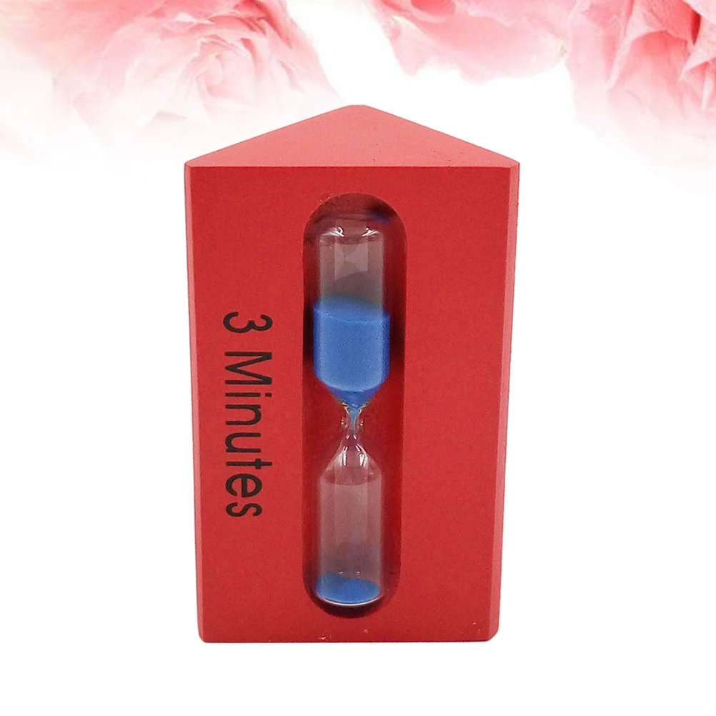 

Wooden Hourglass Timer 3/5/7 Minutes Glass For Kitchen Cooking Games Exercise Wood Sand Clock Desktop Decor