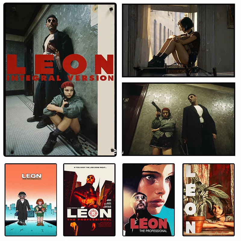

Leon Профессиональный плакат, классический дизайн, холст, печатный плакат, Настенный декор, подвесная картина, Декор для дома