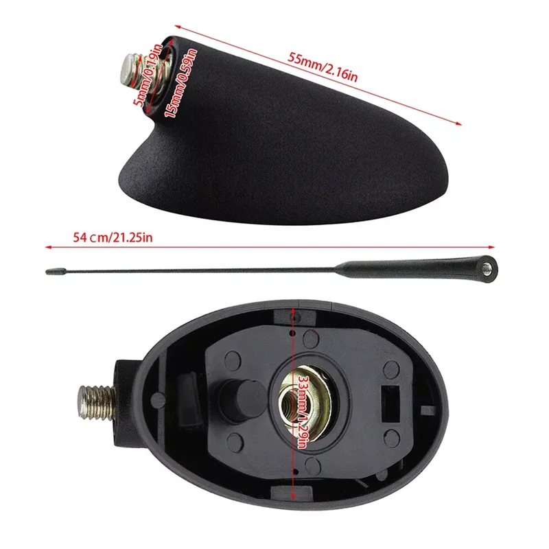 Car Radio Am/Fm Connect Antenna Aerial Mass And Base For Ford Focus Mondeo Fiesta 1508144 1087087