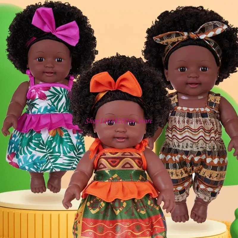 30cm verzamelpop Afrikaanse Reborns speelgoed wasbare peuters nieuwe ouder cadeau