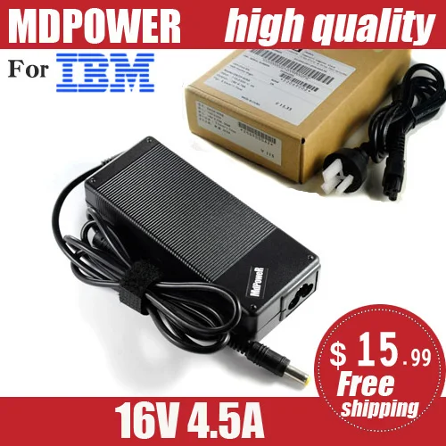 

16V 4.5A 72W For lenovo thinkpad IBM X40 T40 T41 T42 T43 R50 R51 R52 laptop power AC adapter