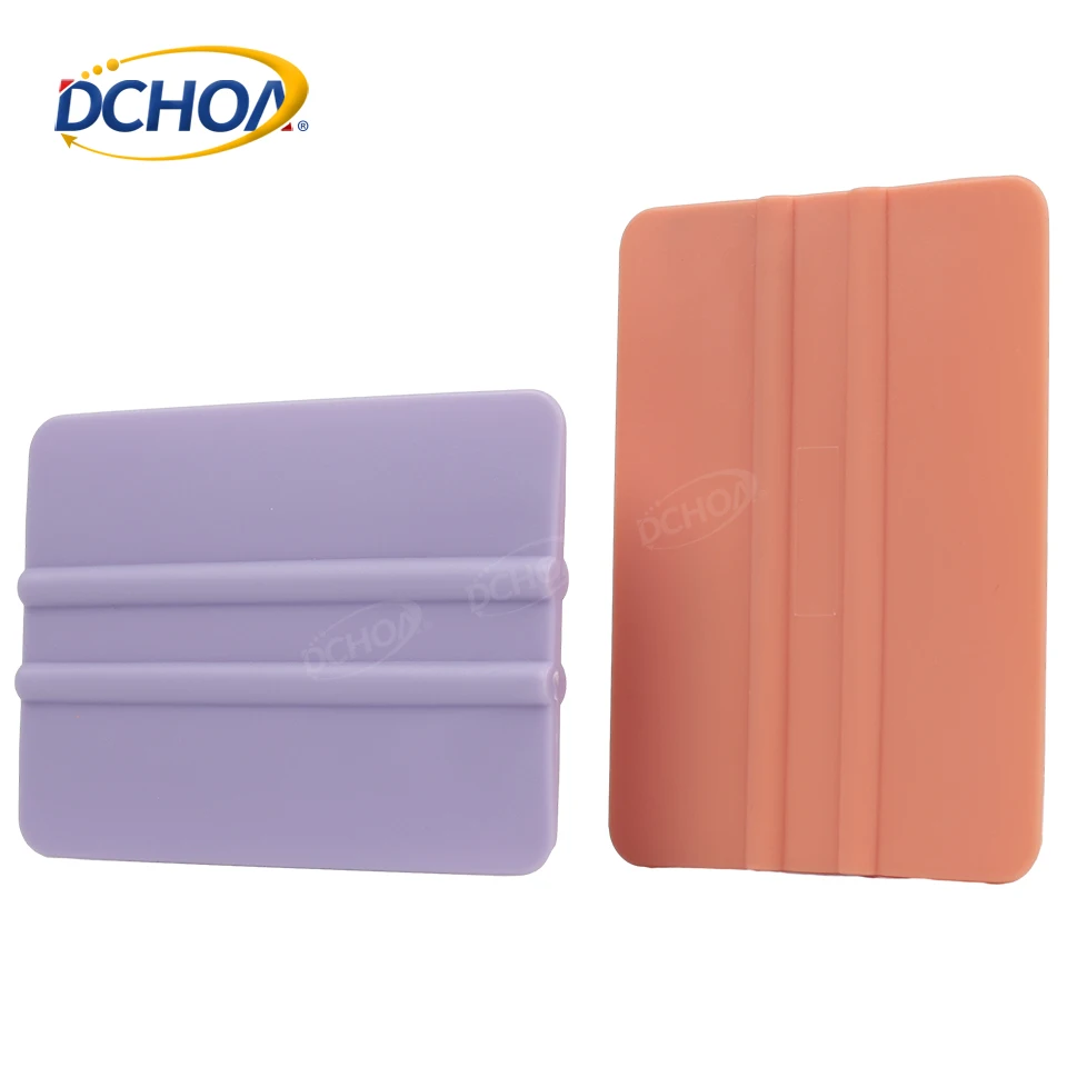DCHOA 4 Inch Vinyl Wrap Squeegee Medium Hardness Car Decal Sticker Window Tint Film Application Tool Auto Accessories