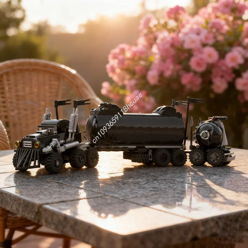 

694pcs MOC The War Rig Model Building Blocks Construction DIY Christmas Gift Creative Idea Education Brick Kids Toy Birthday