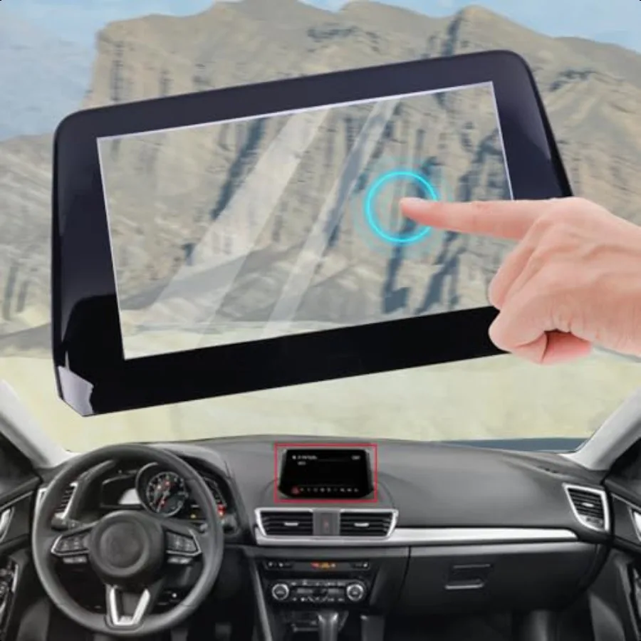 

7 Touch Screen B61A611J0 Compatible with Mazda 3 2017 2018 GPS Navigation Replace B61A611J0 B61A611J0A B61A611J0B BJS7669C0E BJ