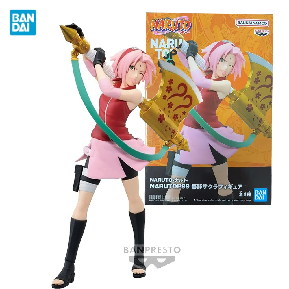 

Original BANDAI BANPRESTO Anime NARUTO Shippuden Narutop99 Haruno Sakura Anime Figure Toys Collection Gift