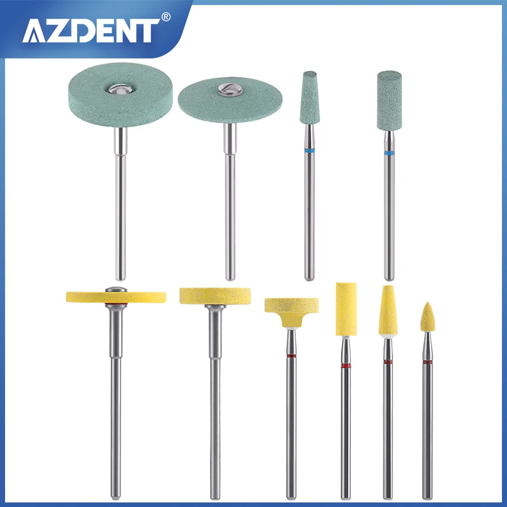 

AZDENT Dental Lab Polishing Ceramic Diamond Grinder Polisher for Zirconia Porcelain Grinding Precisely Finishing Dentistry Tools