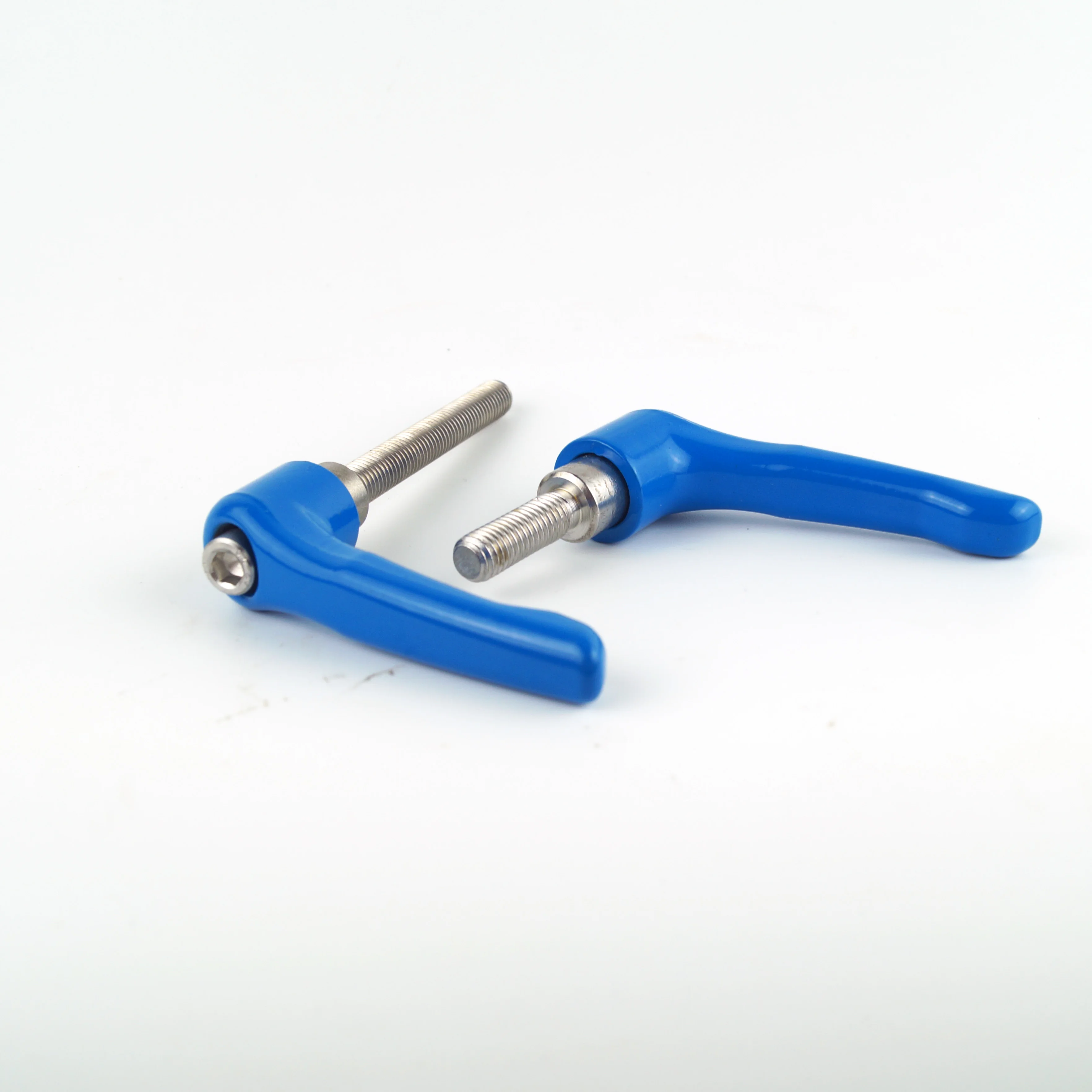 M8 BLUE AISI304 Stainlesss Steel Clamping Handle Tension Levers ,Solid Adjustable Handle