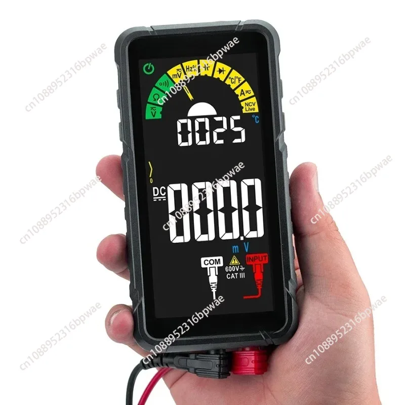 KM602 Rechargeable 6000 Counts Auto Range Digital Professional Multimeter Easy To Read   Operate