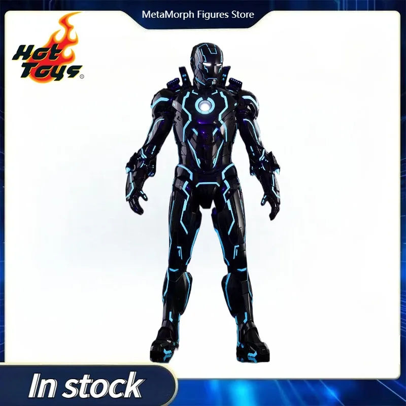 

Original Hot Toys MARVEL MMS485D24 IRON MAN2 Neon Tech Iron Man MK4 2018 TOY FAIR EXCLUSIVE Anime Figure Collection Model Toys