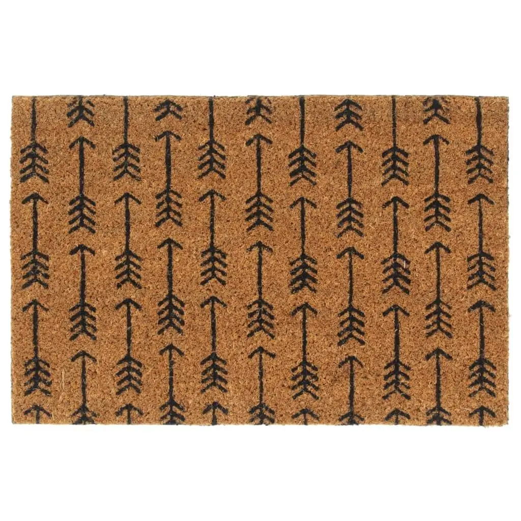40x60 cm Tufted Coir Door Mat - Natural Fiber Entrance Mat for Home Decor