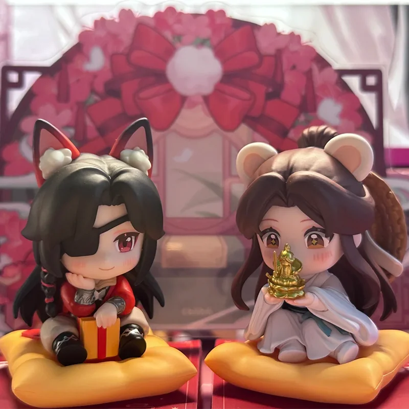 

Heaven Officials Blessing Anime Figture Xie Lian Hua Cheng Novel Periphery Mini Character Model Doll Ornament Collect Toy Gift