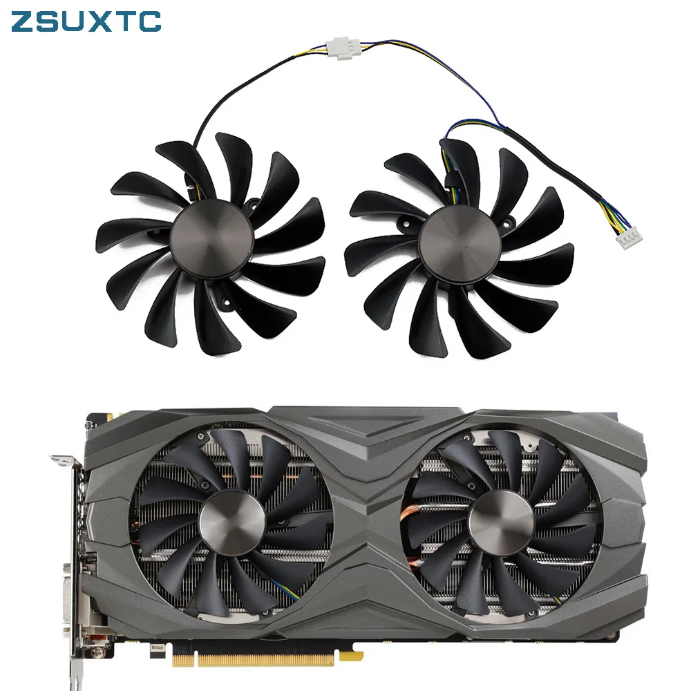 95mm Cooler Fan Replace For Zotac GeForce GTX 1070Ti 1080 Ti GTX1070 Ti GTX1080Ti AMP Edition Graphics Card Cooling Fan