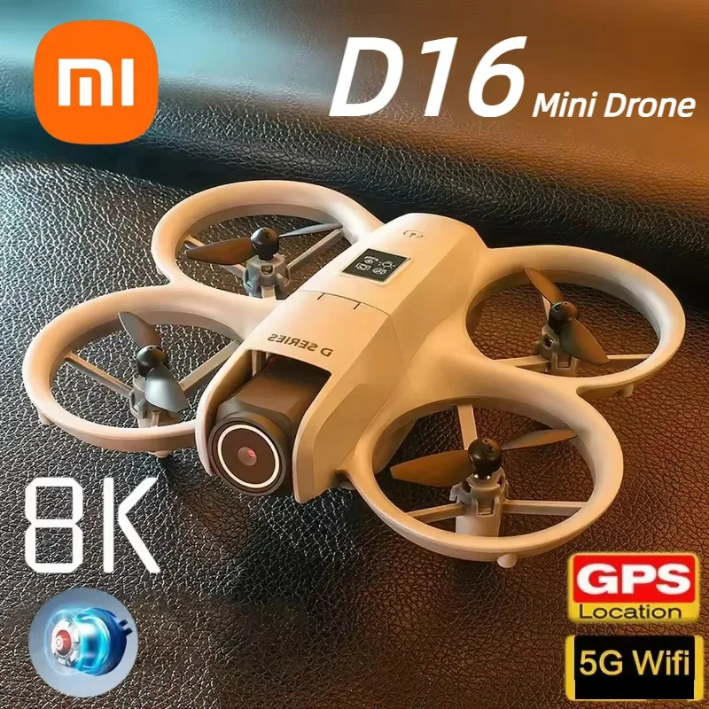 Drone VIVO D16 HD Kamera Ganda 8K Profesional Udara 3 Baterai Motor Tanpa Sikat Aliran Optik GPS Positioning Drone Penghindar Tabrakan