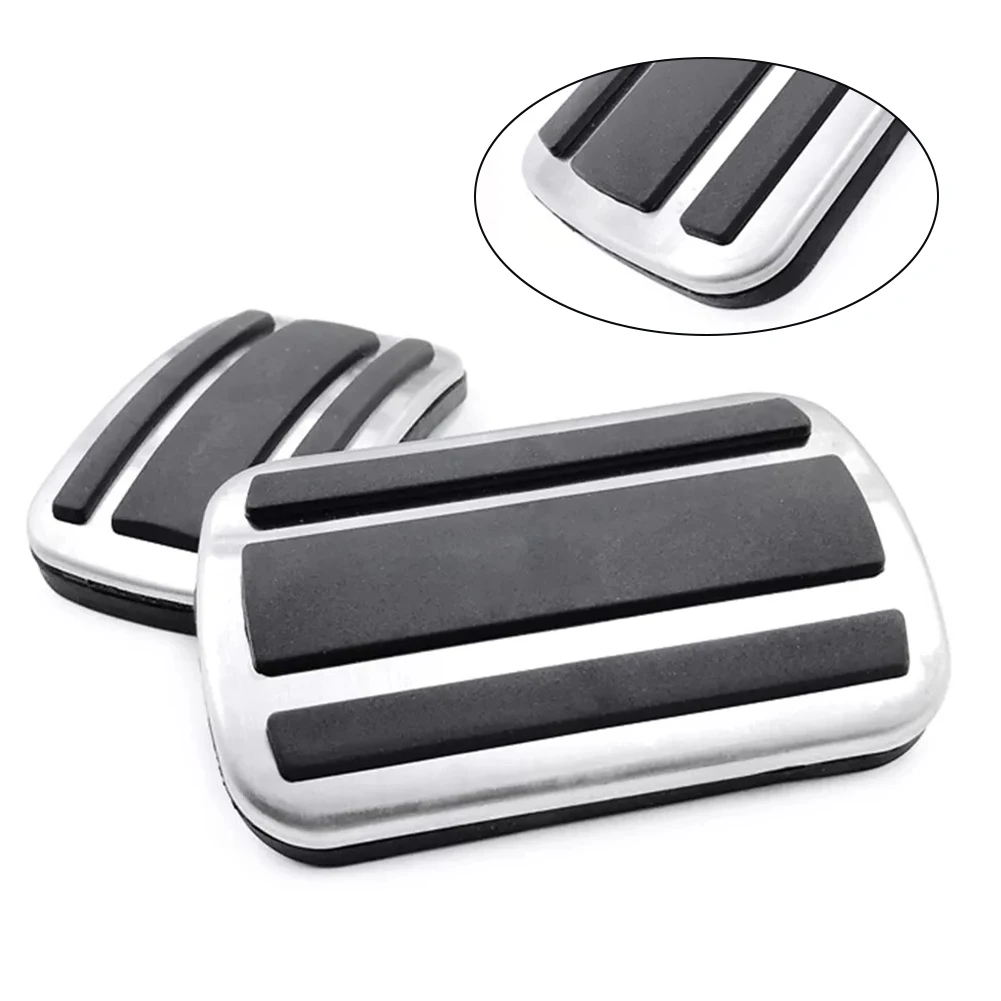Effortless Installation Pedals Stainless Steel Pedal Covers Two Throttle Pedals Included Quick Upgrade Process