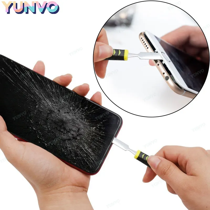 Mobile Phone Repair Tools Kit Disassembly Blades Pry Opening Tool Metal Crowbar Disassemble Kit Phone Spatula Hand Tools Set image 3