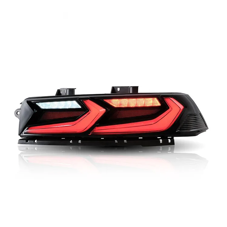 Menufacturer For Car Taillight For Camaro LED Tail Light For 2014-2015 For Camaro Tail Lamp Plug And Play with Red and Smoke