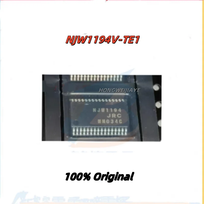 5PCS 100% New  NJW1194V-TE1 NJW1194  NJW1124V-TE1 NJW1124 SSOP-32 Brand New Original Chips ic