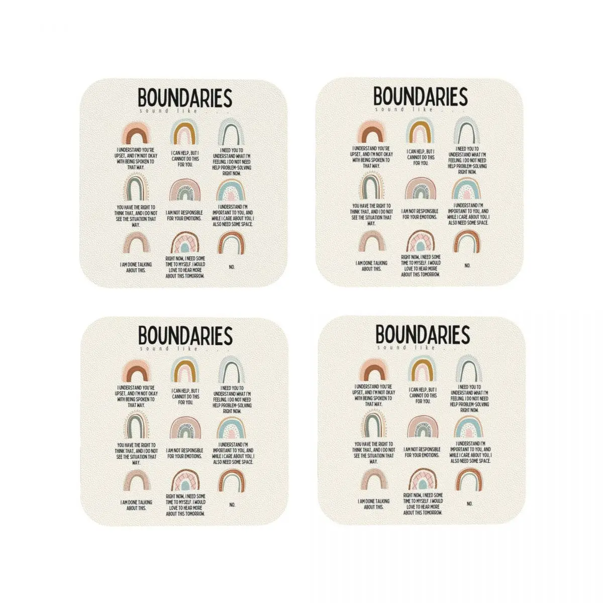 

Гравники Напоминание о психическом здоровье для консультаторов Подставки Кухонные салфетки Изоляционная чашка Кофейные коврики Декор Домашняя посуда Подушечки