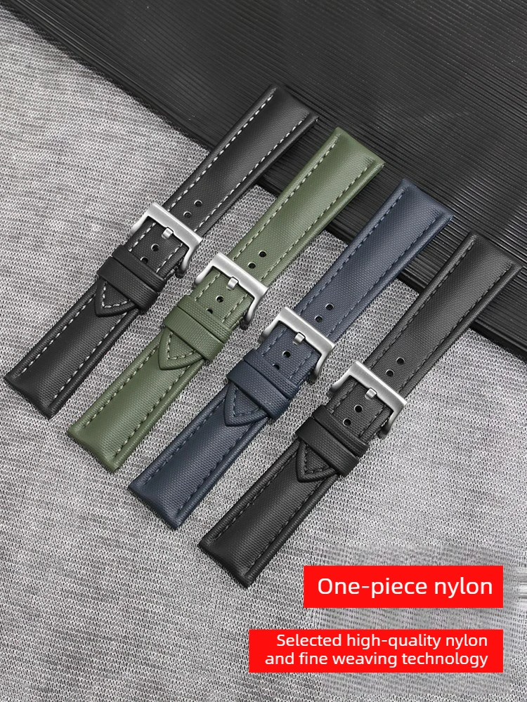 Suitable for Blancpain Fifty Xun Nylon Strap, Blancpain 5000/5015A Canvas Original Style Strap Men's 23mm