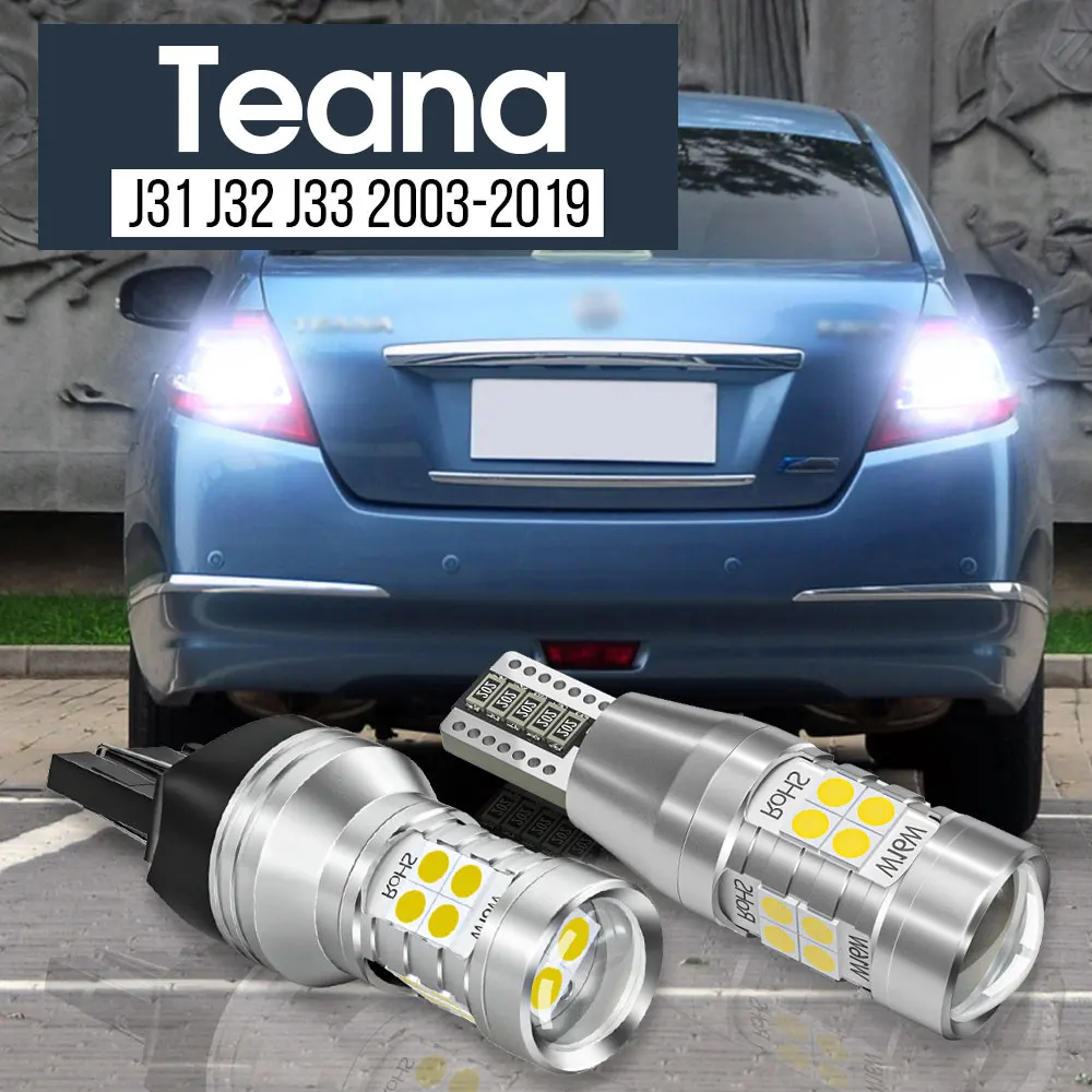 

2pcs LED Backup Light Reverse Lamp Blub Canbus Accessories For Nissan Teana J31 J32 J33 2003-2019 2010 2011 2012 2013 2014 2015