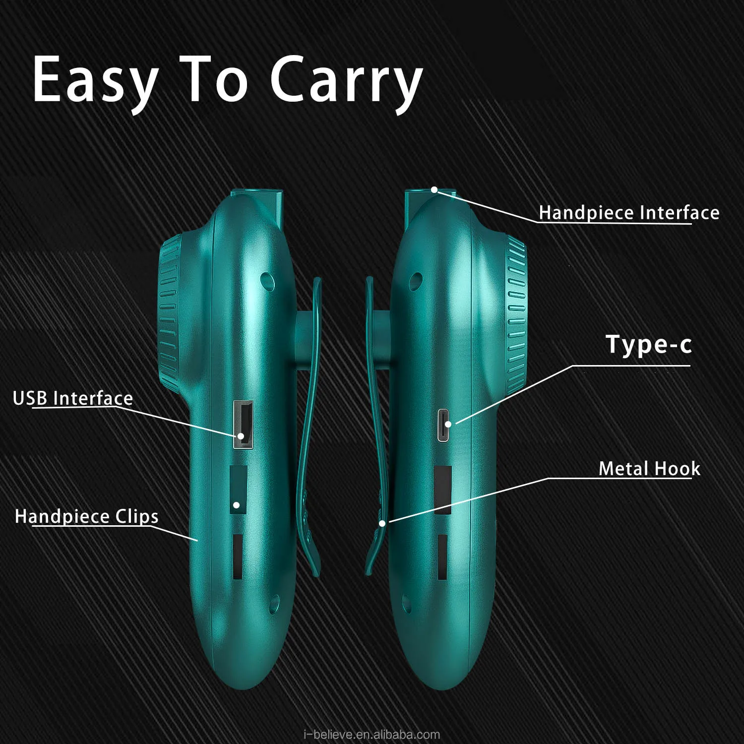 Cordless Professional Electric Nail Drill 35000 RPM Rechargeable Manicure Pedicure Tool for Salon Home