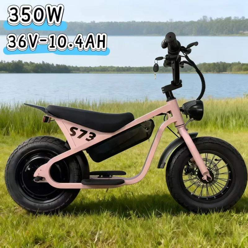 

36V 10.4AH youth electric bicycle, 350W safety motor youth fashionable bicycle, high performance and extremely comfortable